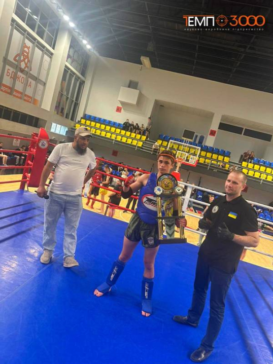 «ТЕМП-3000» підтримує розвиток дитячого спорту: перші перемоги на Чемпіонаті України з муай тай
